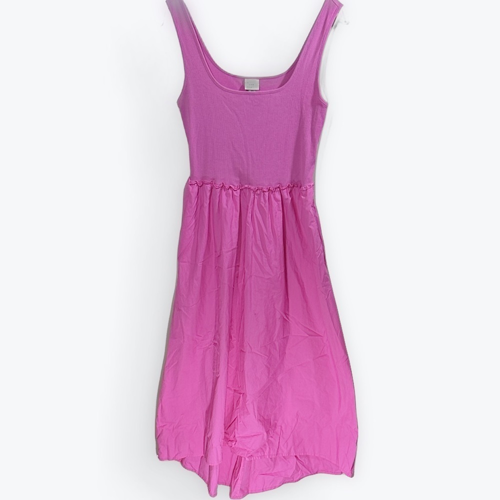 A New Day Vibrant Pink Midi Dress Size XS